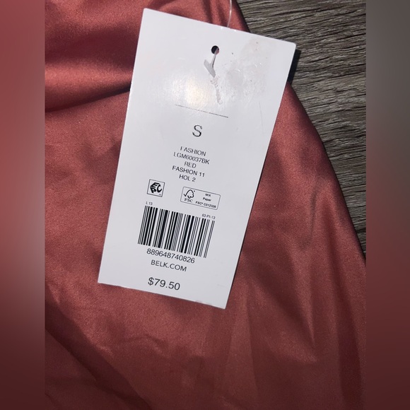 NWT The Limited Terracotta Satin Maxi Skirt Small - Picture 4 of 4